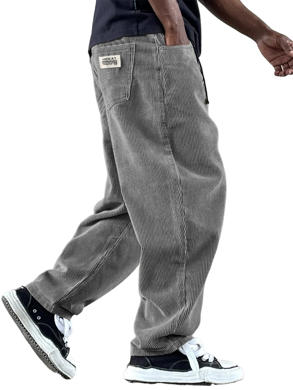Tailored Corduroy Utility Pocket Pants