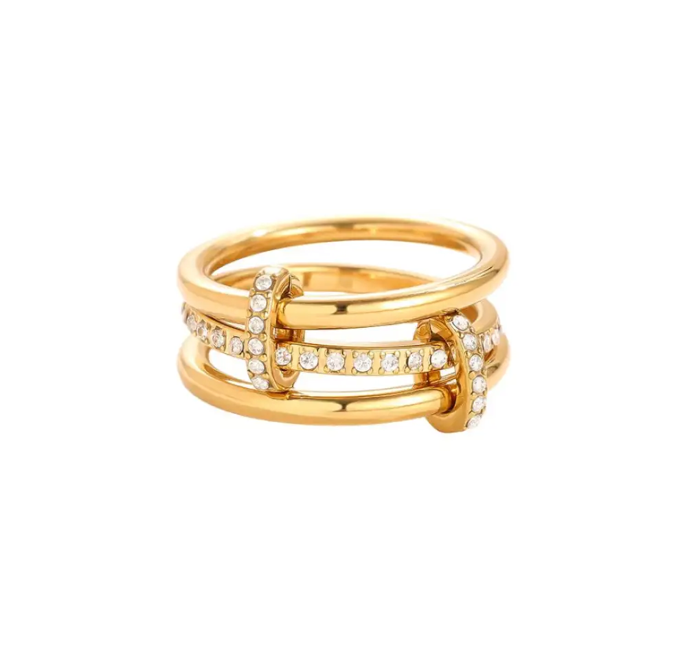 Layered Band Ring