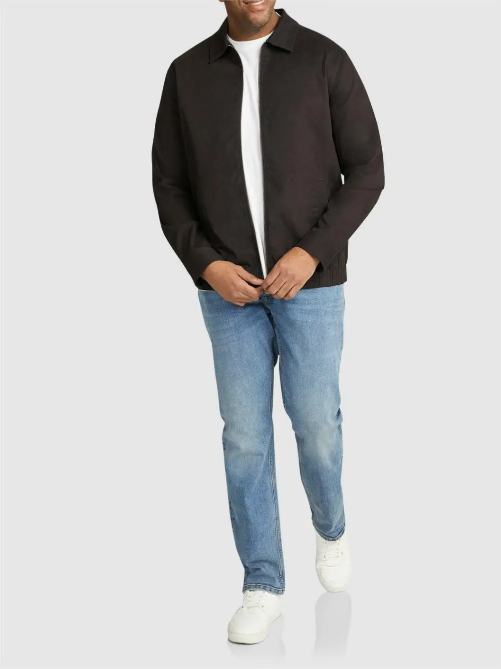 LAPEL HARRINGTON JACKET