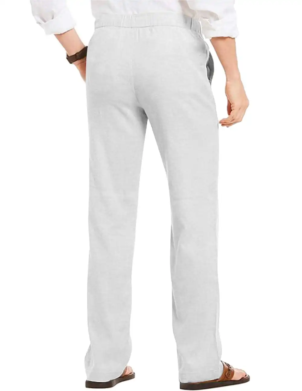 Linen Look Beach Yoga Trousers