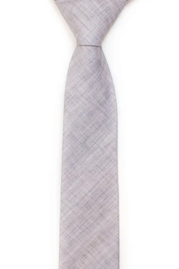 Sophisticated Textured Stripe Pattern Necktie