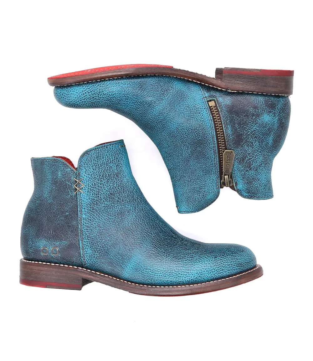 Side-Zip Streamlined Ankle Boots