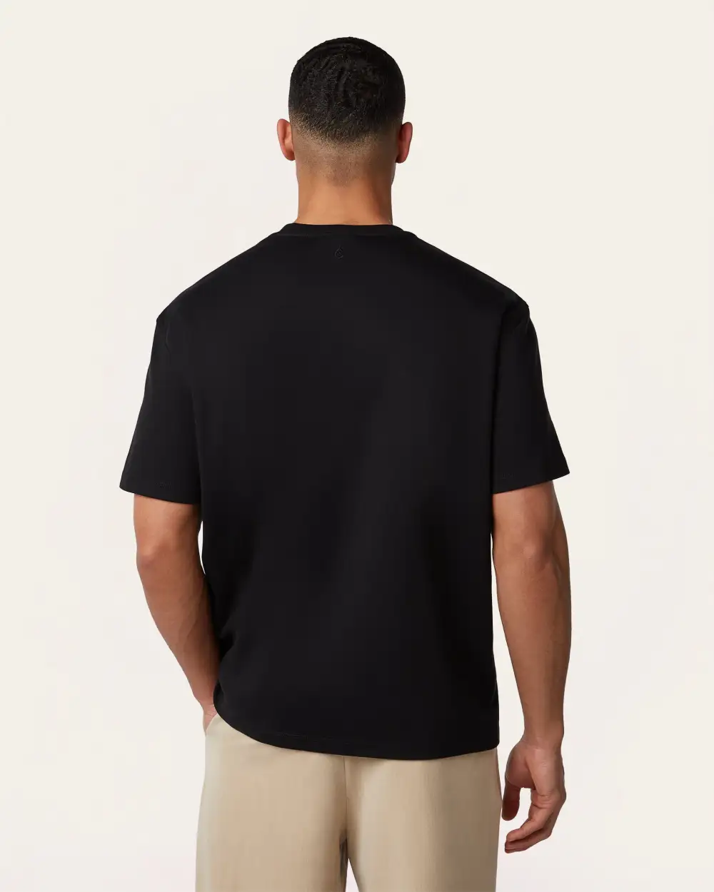 Heavyweight Relaxed Fit Stretch Blend T-Shirt