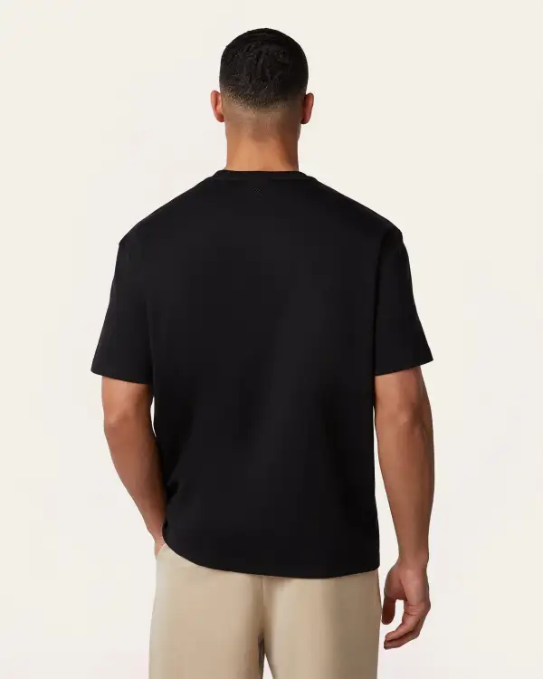 Heavyweight Relaxed Fit Stretch Blend T-Shirt
