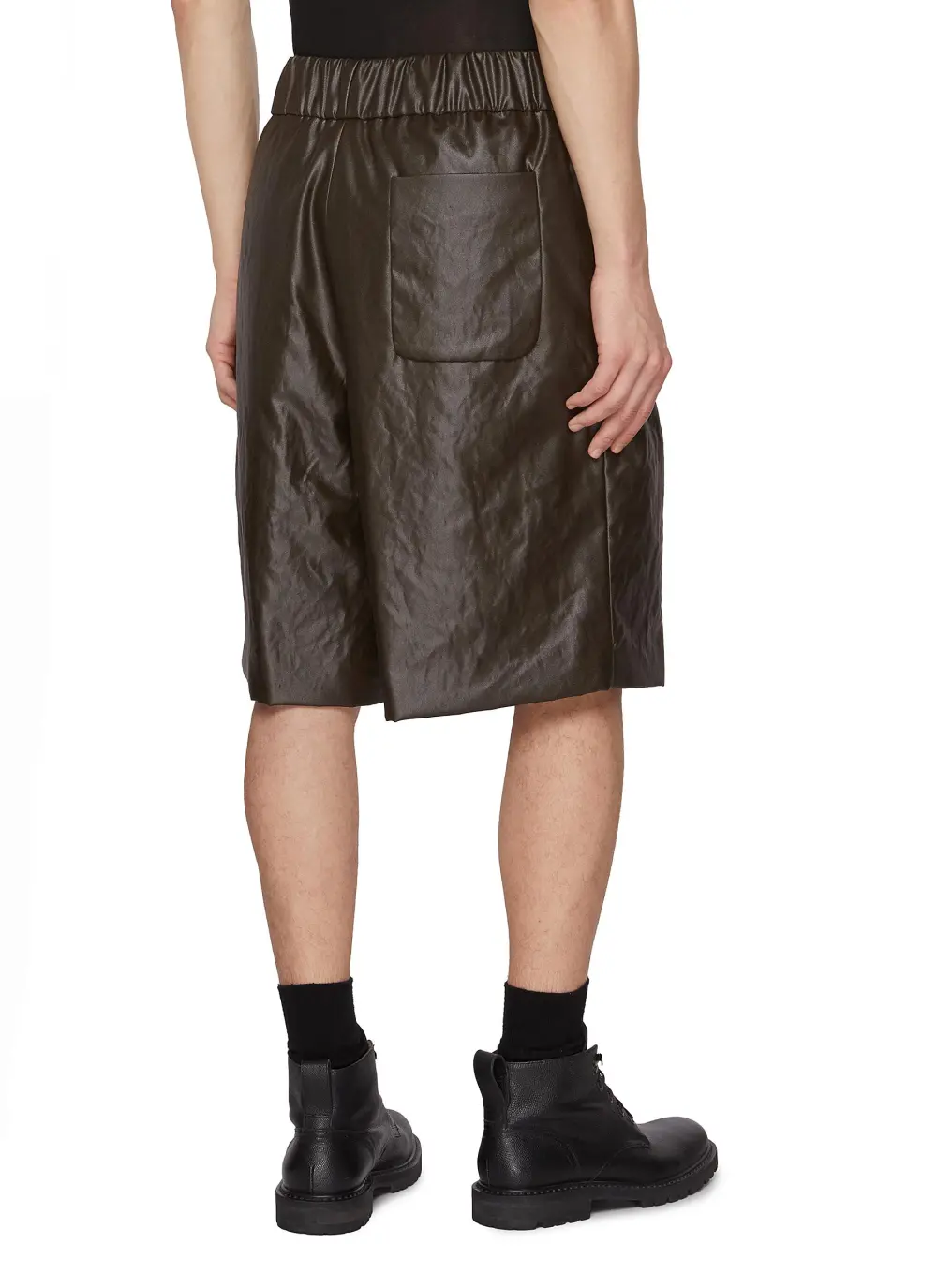 Casual Loose Breathable Dark Green Shorts