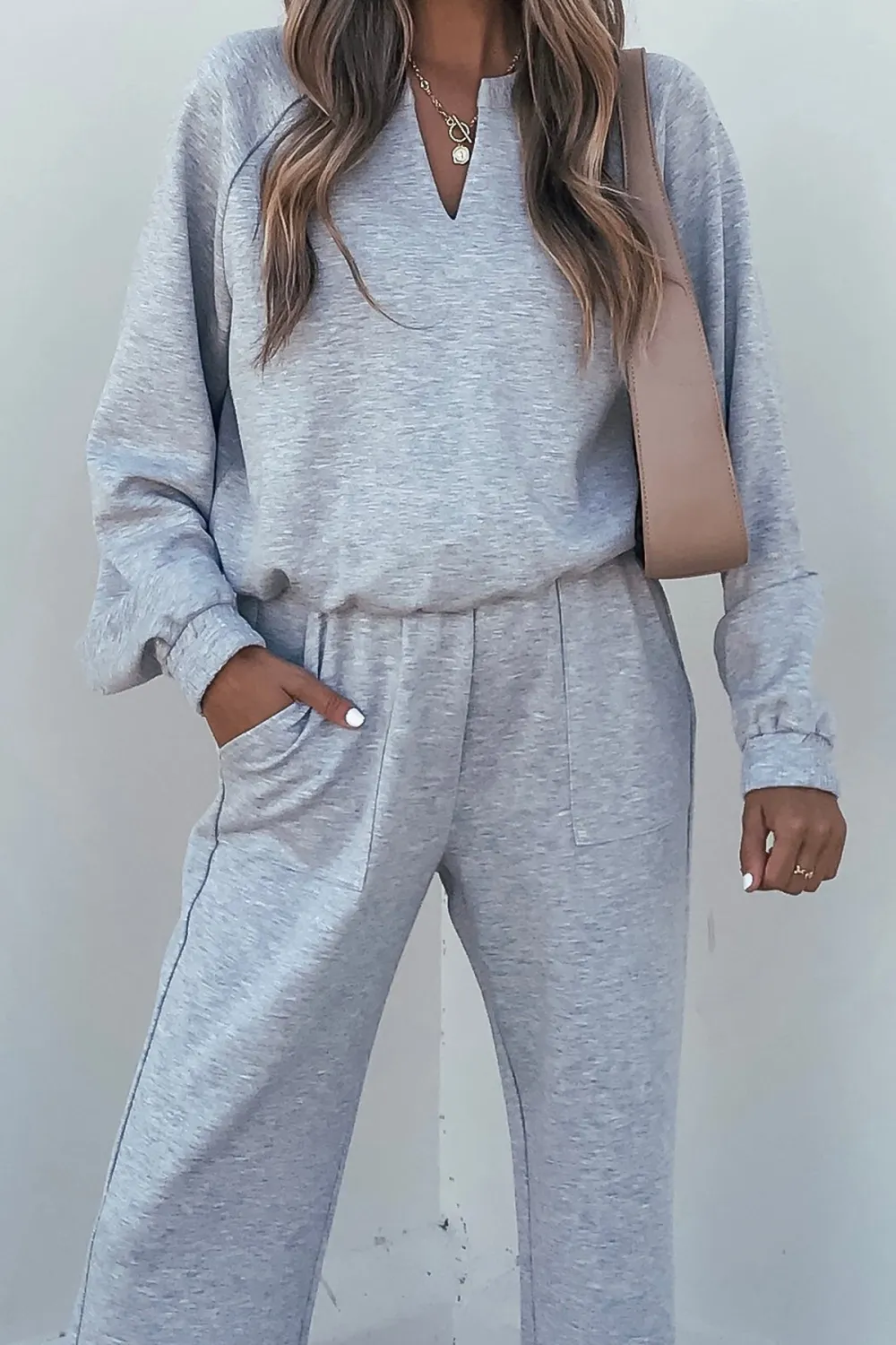 Active Grey Lounge Sweatshirt