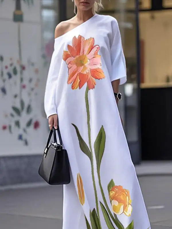 Quarter Everyday Flowing Dress