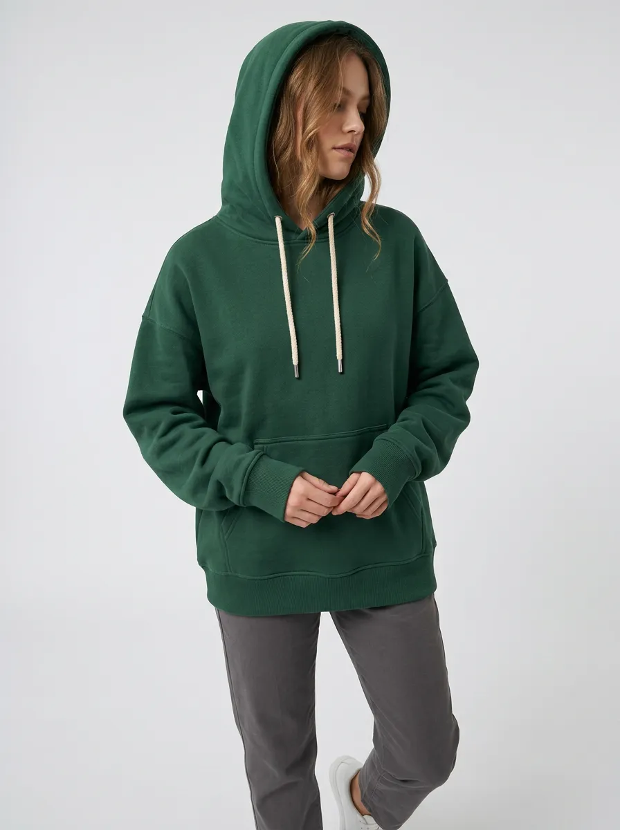 Women's Understated Refined Essential Hoodie