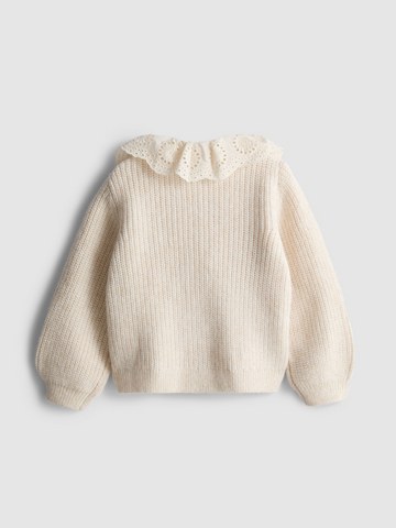 1-9yrs | Broderie Anglaise Collared Cardigan detail 1