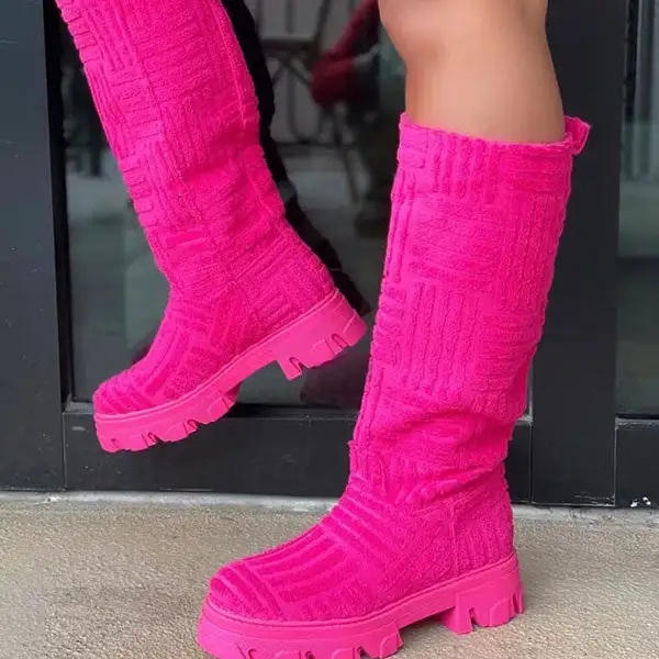 Round Neck Boots