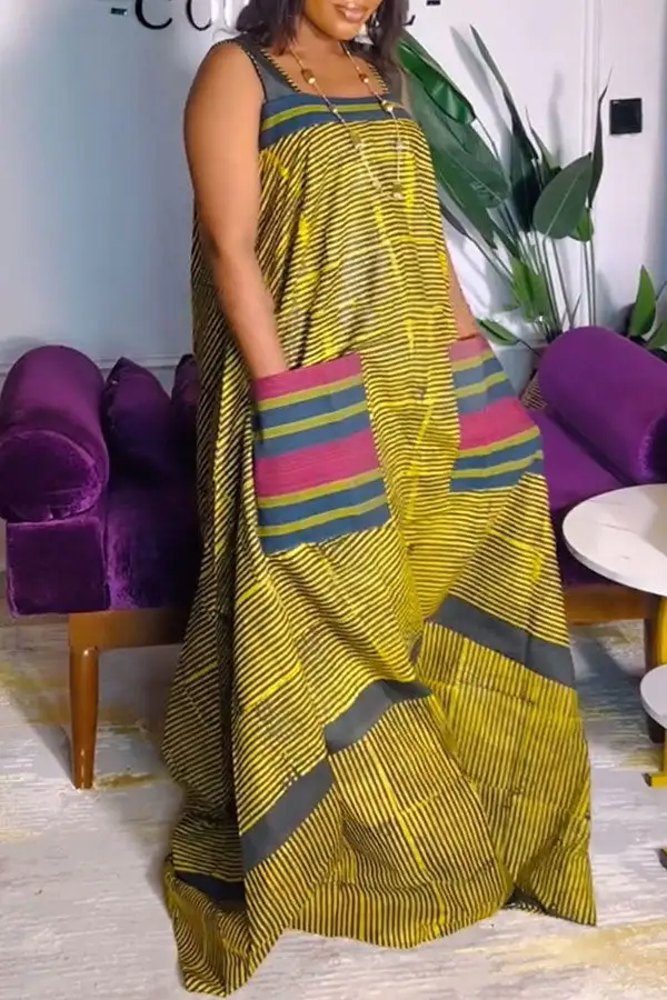 Pocket Wide-Leg Sleeveless Jumpsuit