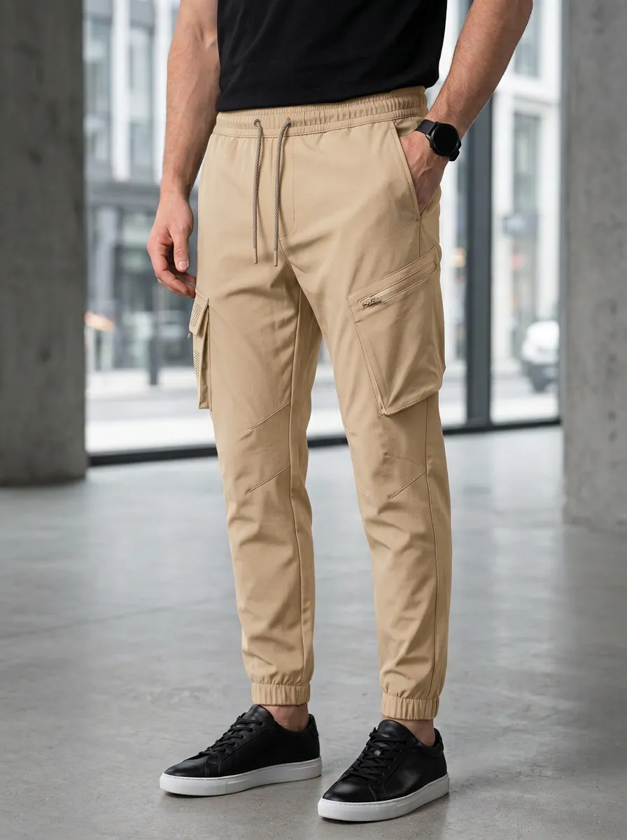Weekend Graphic Print Essential Men's Cargo Jogger Pants