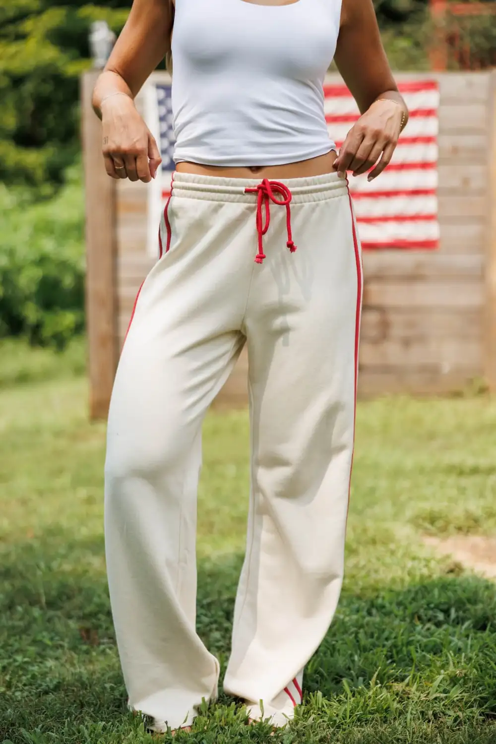 Striped Casual Pants