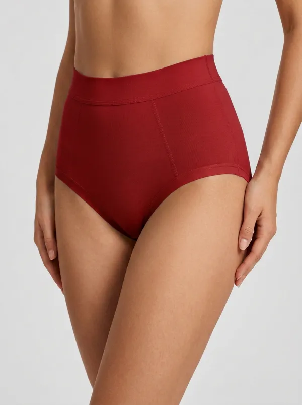Women's Soft-Look High-Waisted Seamless Panties