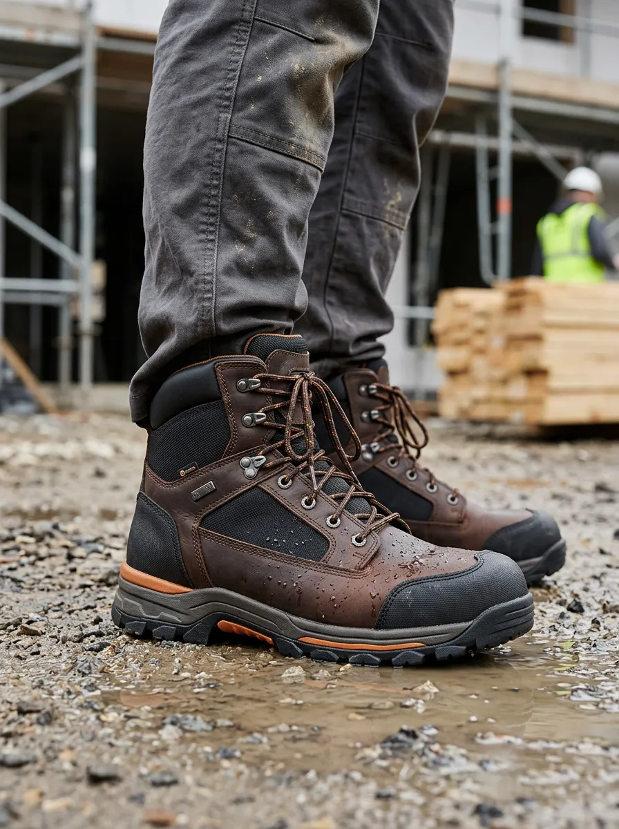 Work-Ready Men's Waterproof Work Boots