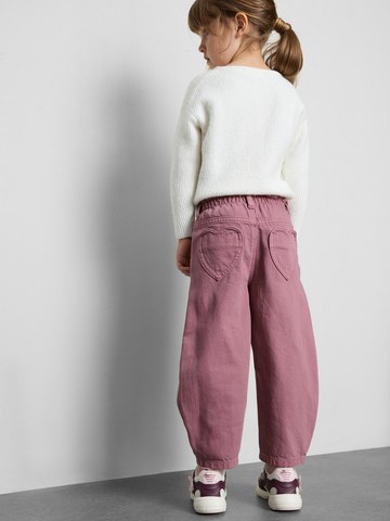 1-9yrs | Pure Cotton Paperbag Barrel Leg Jeans detail 1