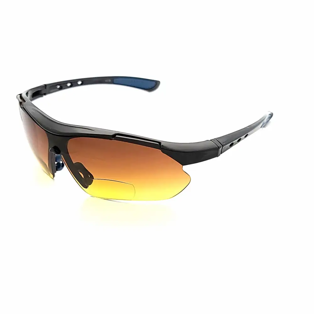 Bifocal Yellow-Tint Reading Glasses