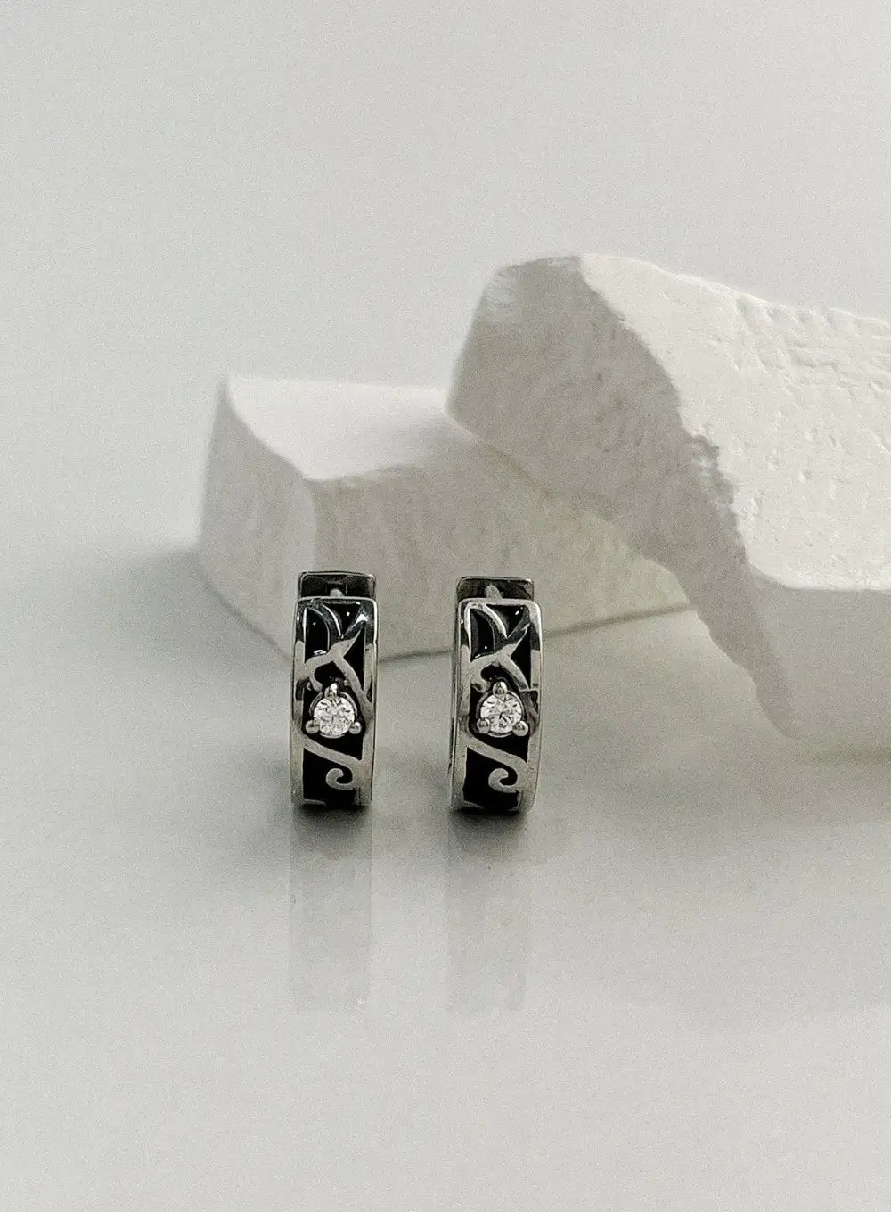 Crystal Ring Earrings