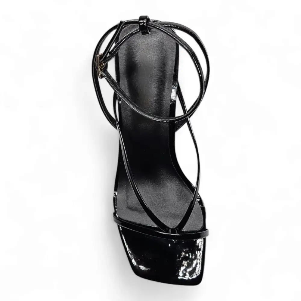 Align Thong Ankle Strap Kitten Heel