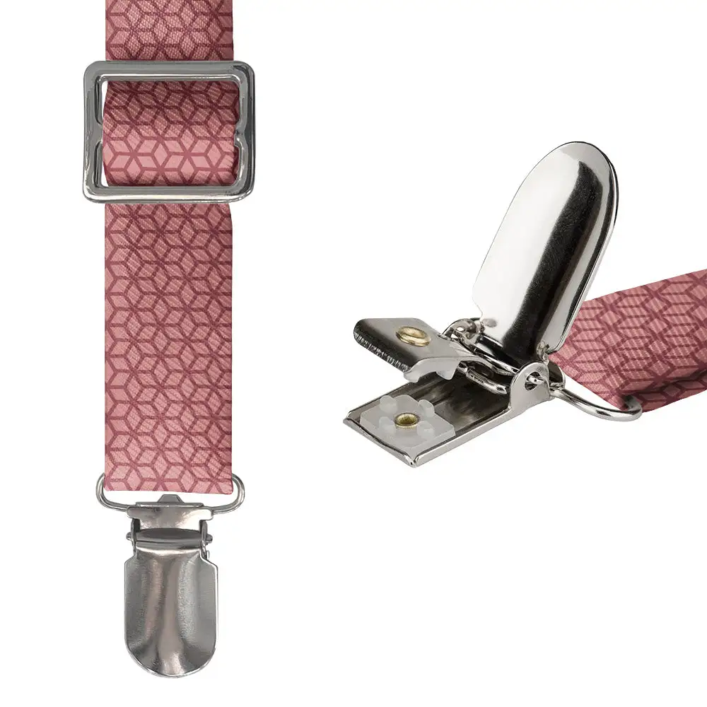 Preston Geometric Pattern Suspenders