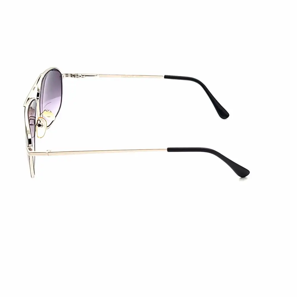 Aviator Bifocal Smoke-Lens Reading Sunglasses