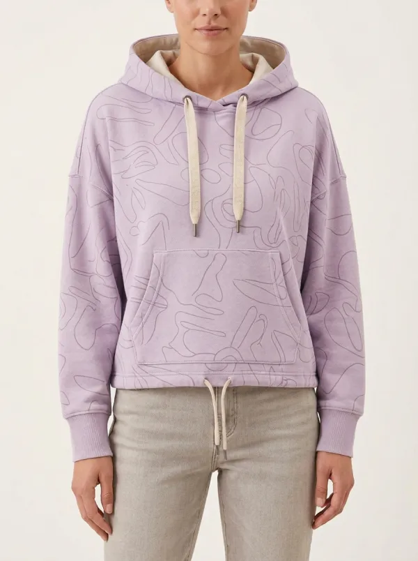 Women's Line Art Graphic Hoodie