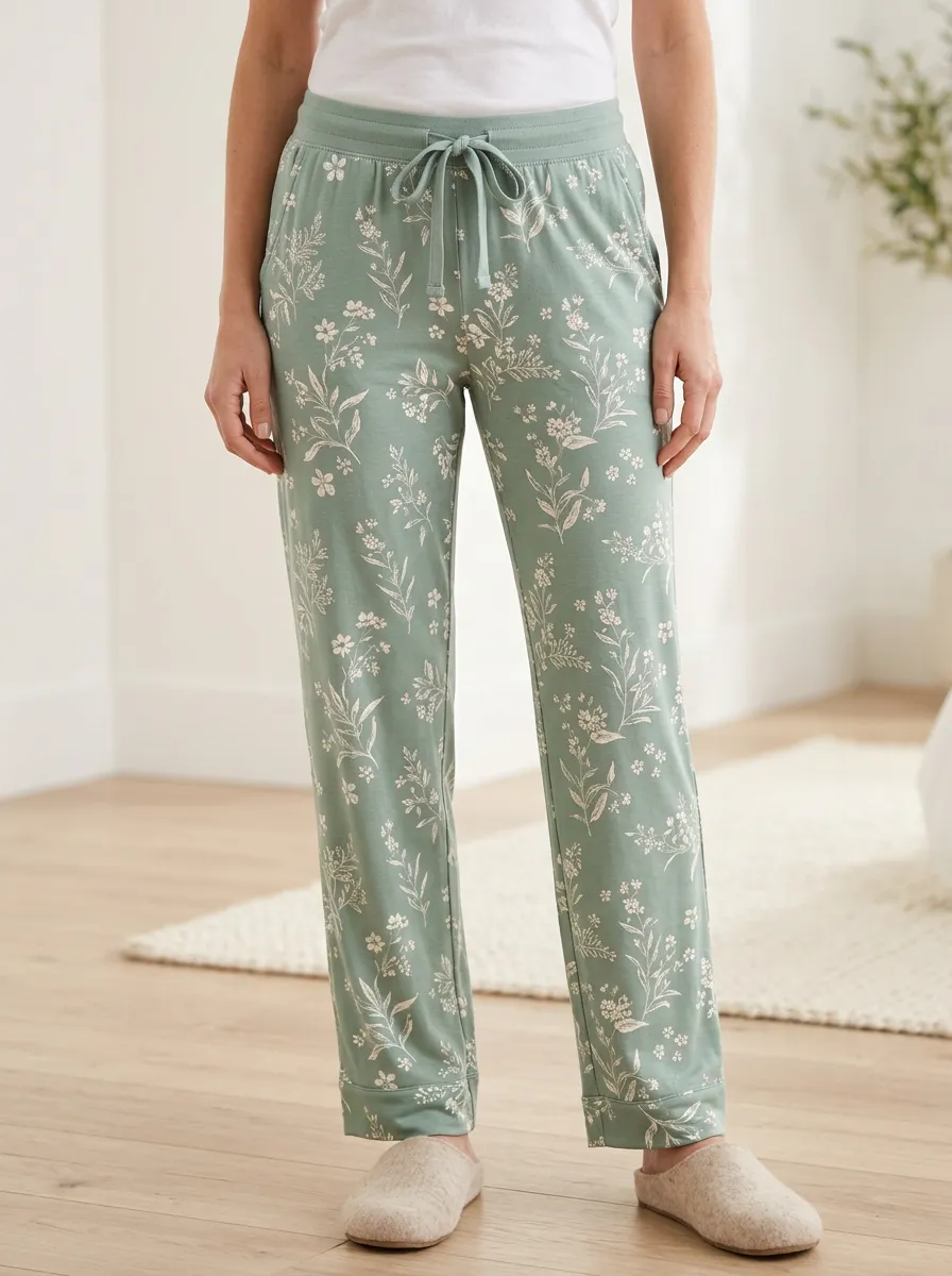 Floral Printed Easy Wear Sleep Pants