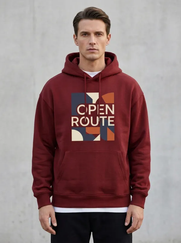 Unisex Open Route Statement Hoodie
