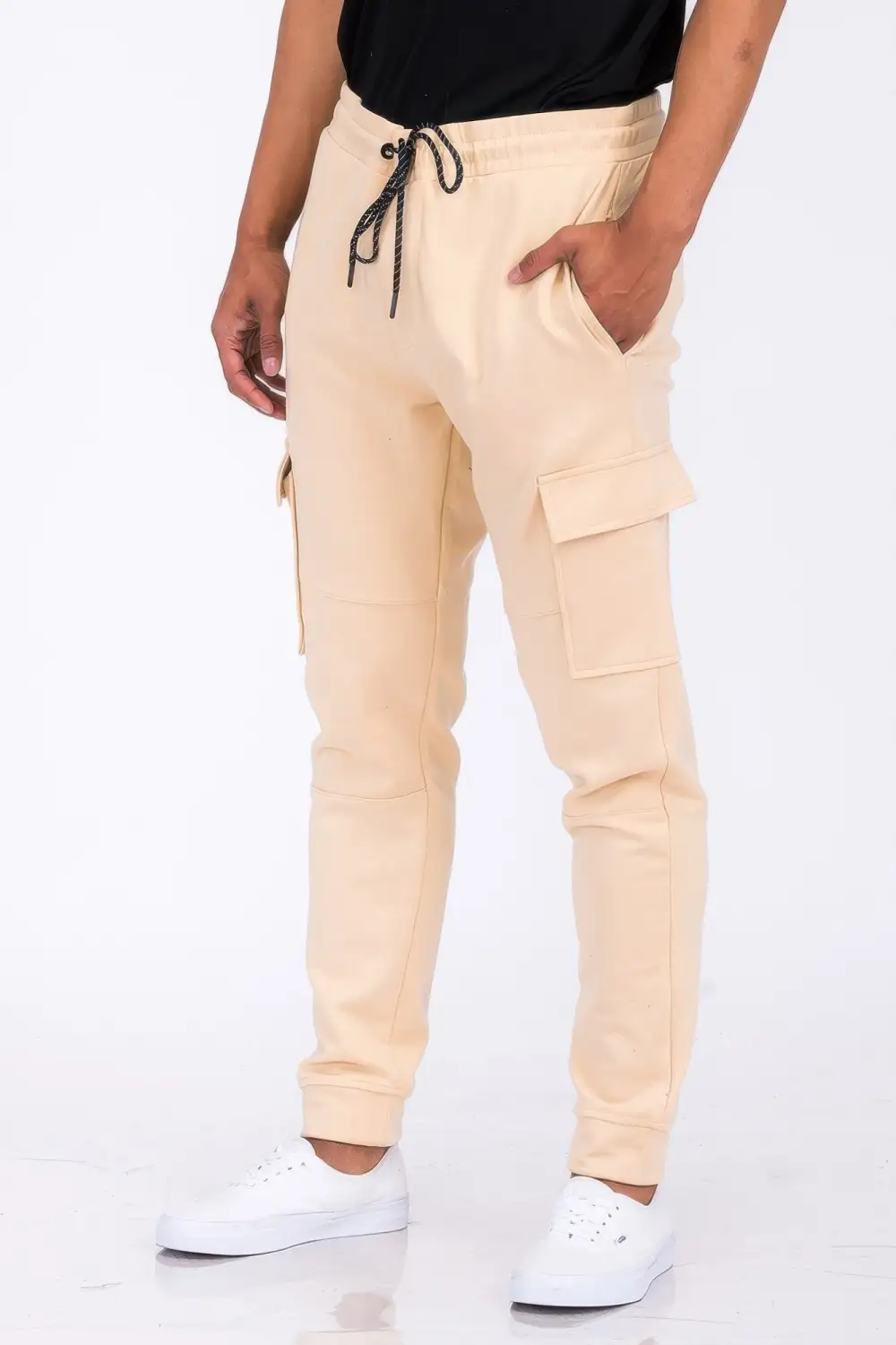 Cargo Detail Jogger Sweatpants