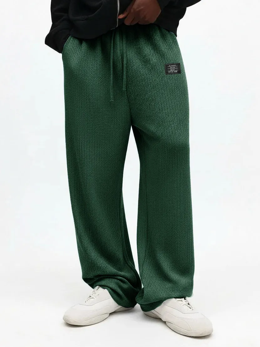 Seamed Detail Casual Pants
