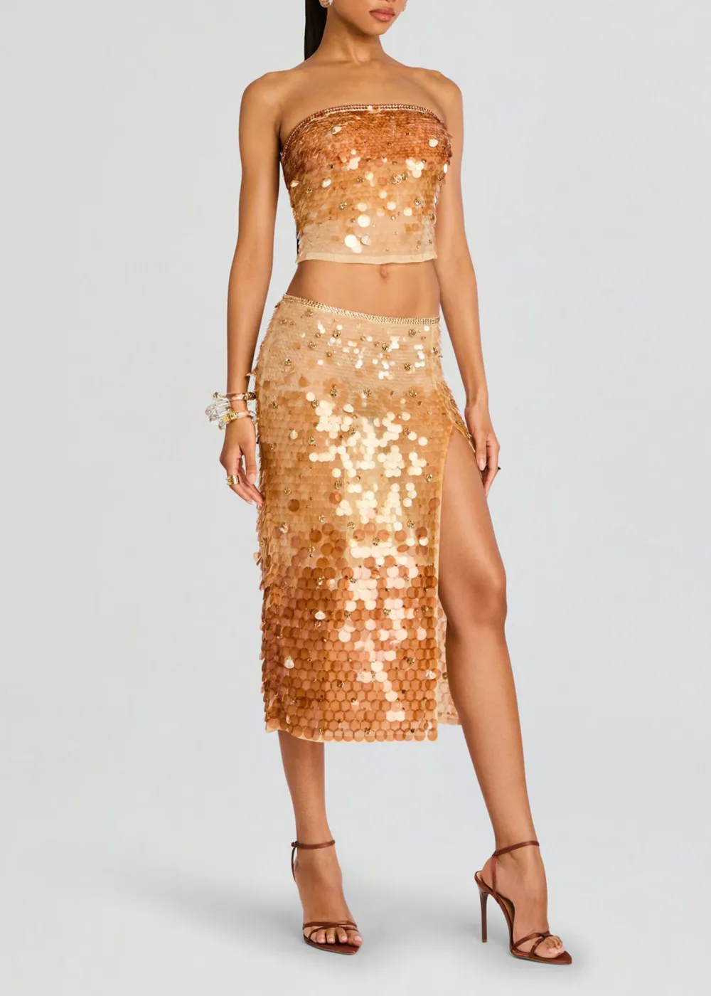 Sleeveless Sequin Top