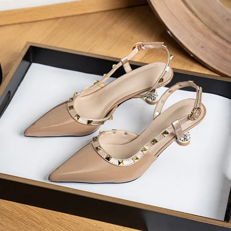 Easy Slip Stiletto Sandals