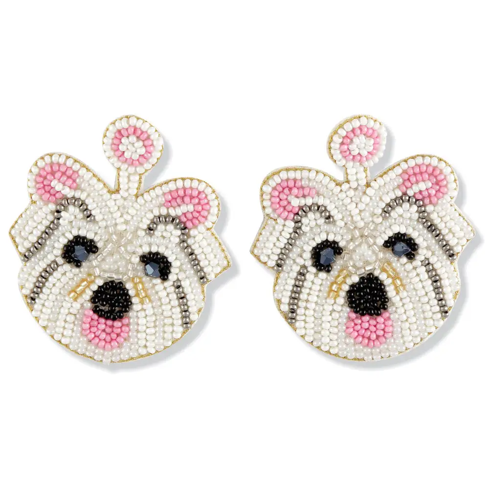 Chic Framed Artful Statement Earrings