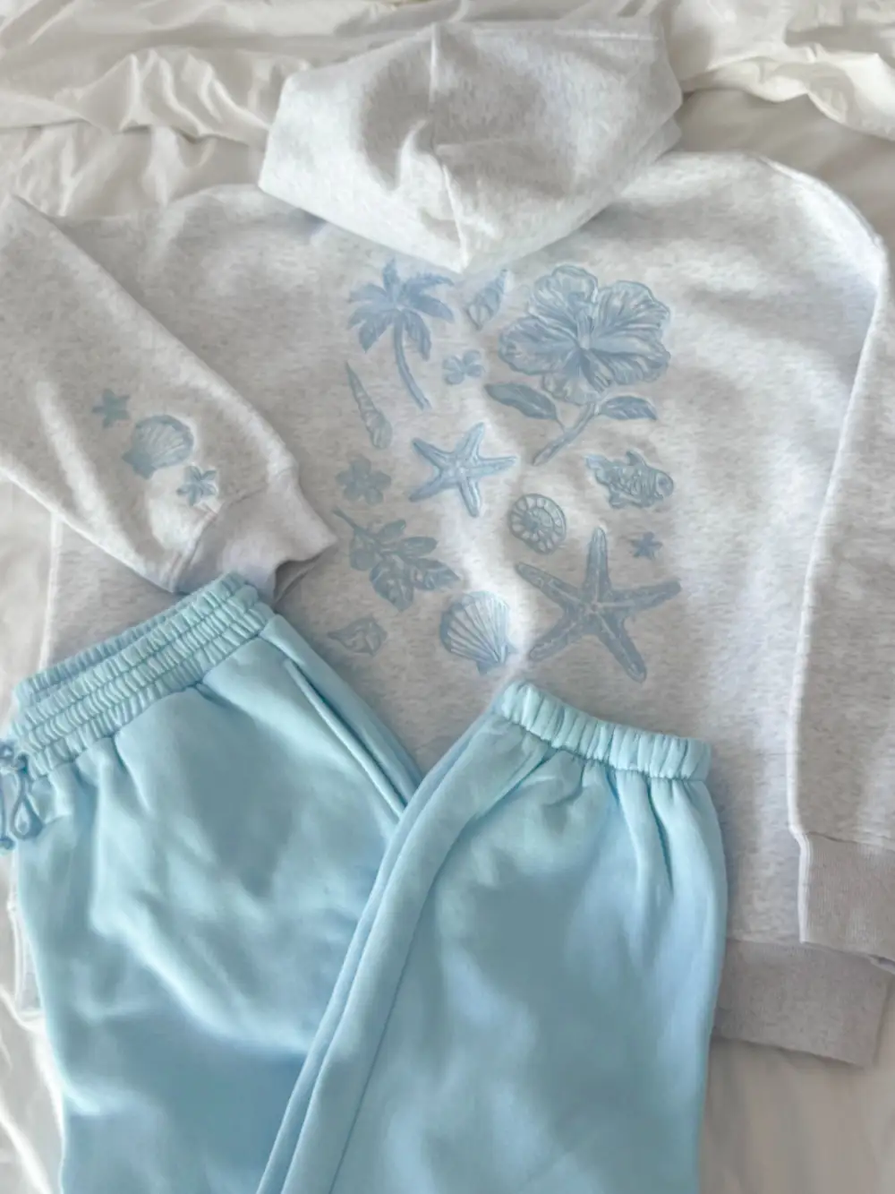 Tropical Embroider Hoodie