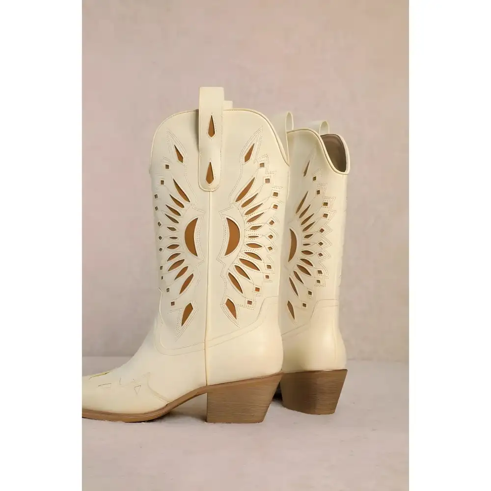Britany Cut Out Western Boot