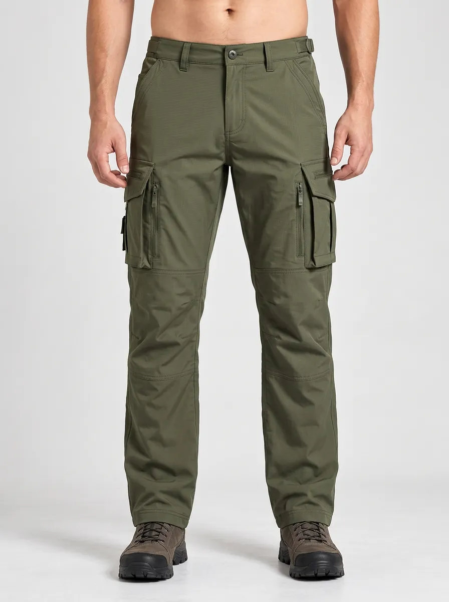 Reinforced Multi Pocket Cargo Pants