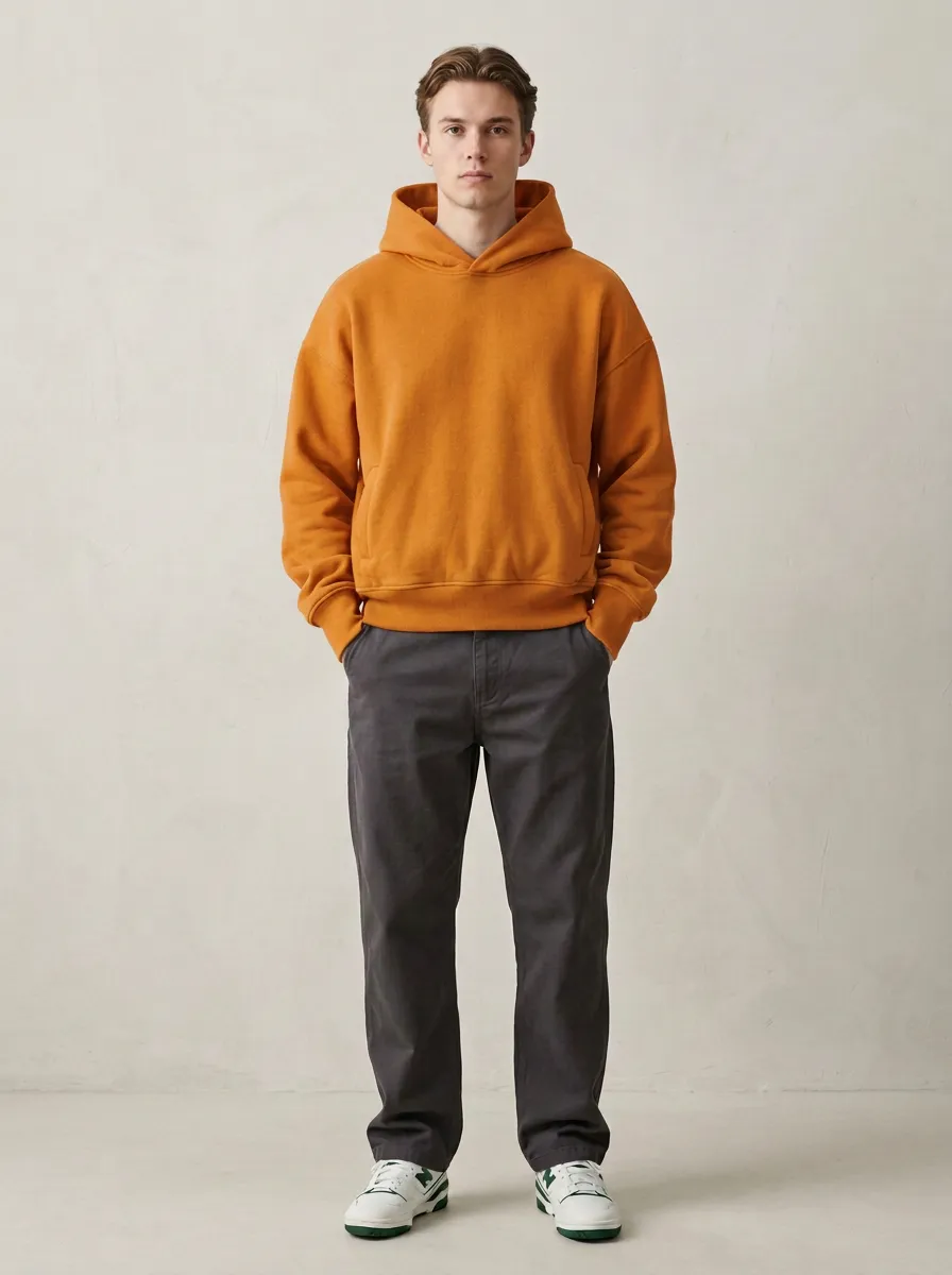 Weekend Ready Plain Unisex Hoodie