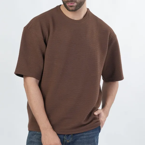 Men's Relaxed Solid T-Shirt