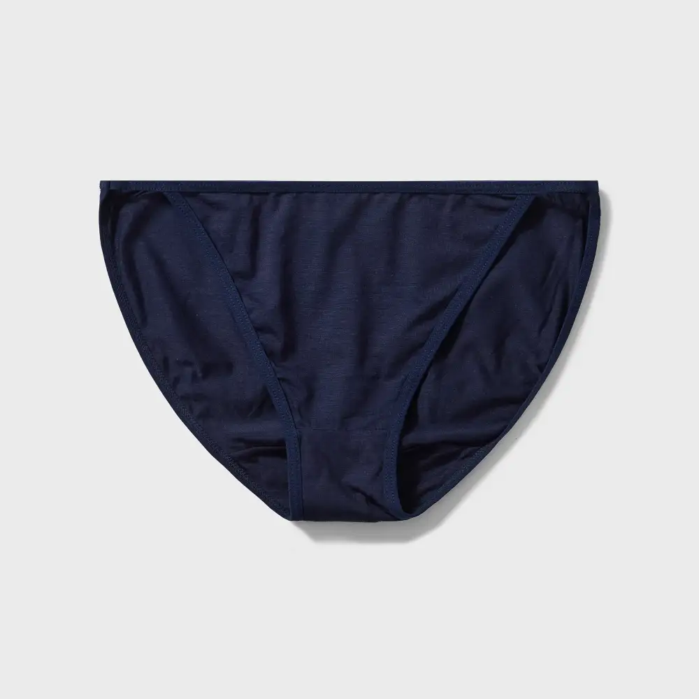 High-Yarn Cotton Tanga Panty