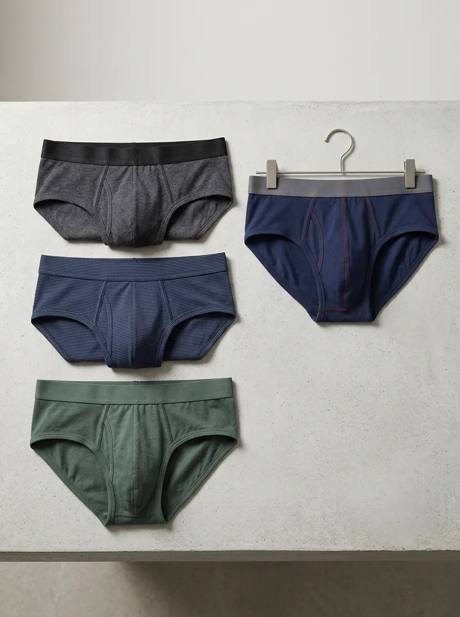 Men's Multi Pack Cotton Blend Boxer Briefs