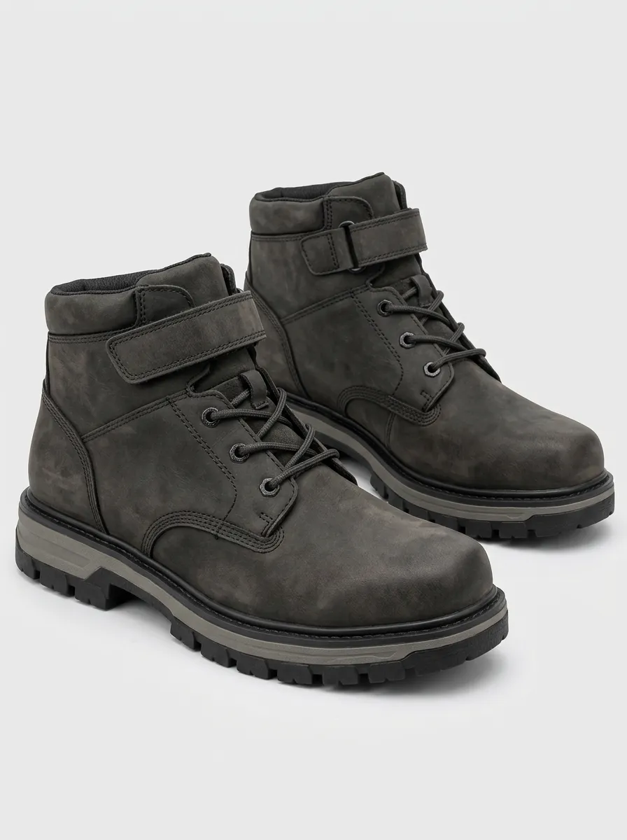 Men's Tactical Inspired Work Boots in Matte Finish