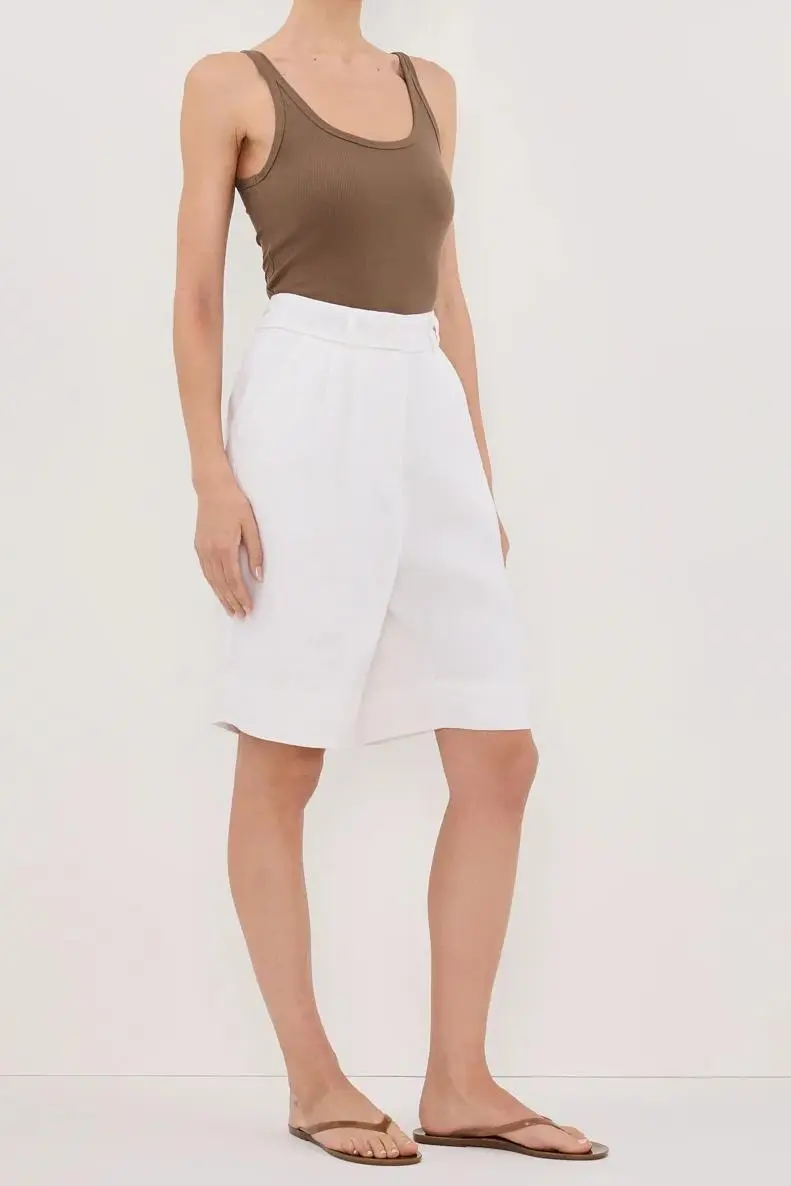 LOW SCOOP KNIT TANK