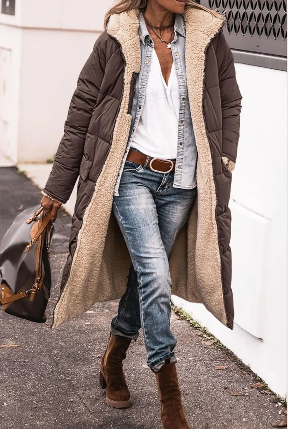 Rain Reversible Padded Coat