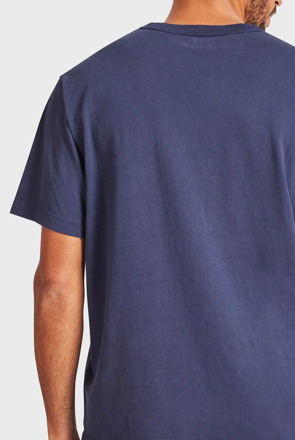 Crew Neck Solid Tee