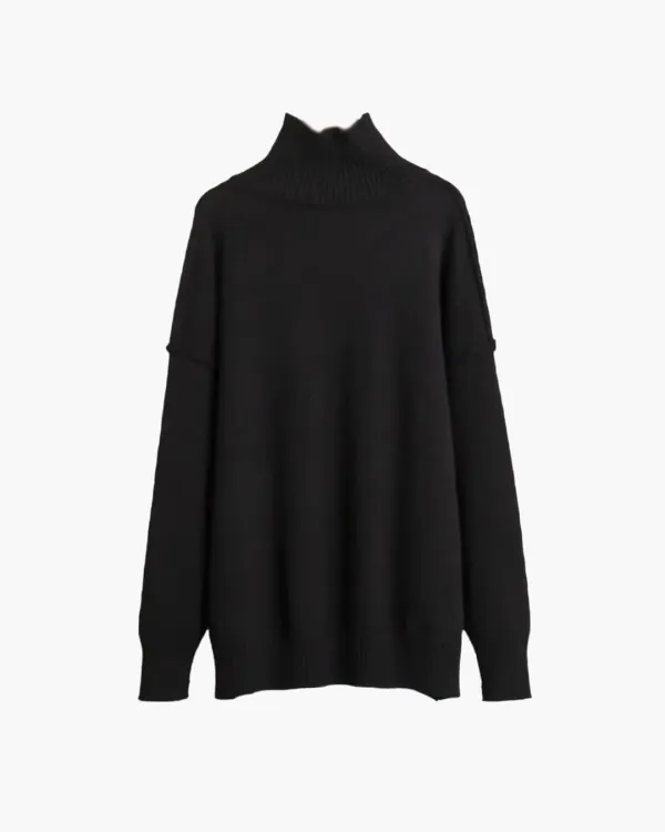 Turtleneck Knit Sweater