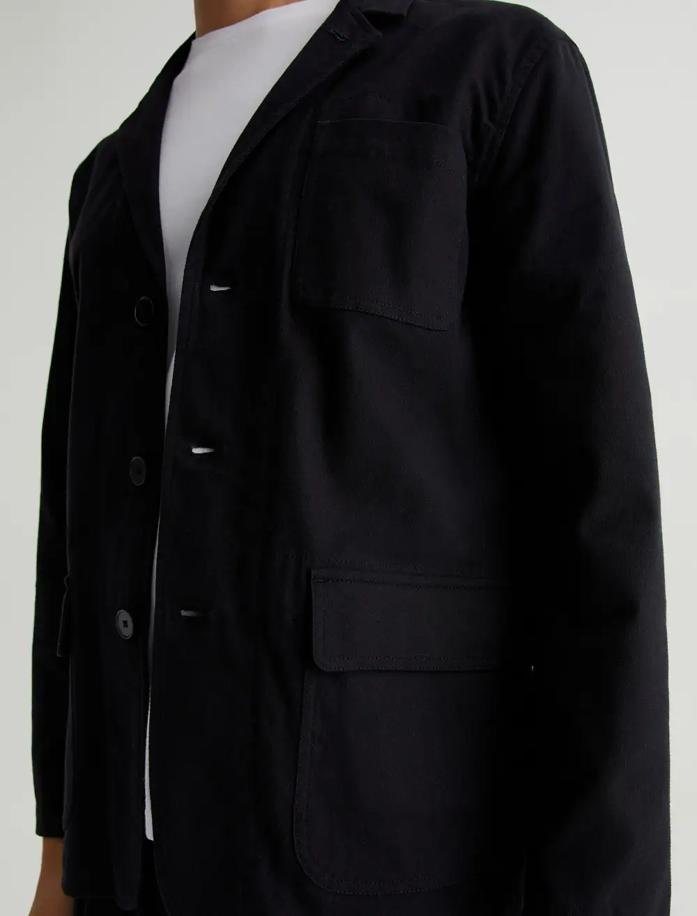 Men's Classic Fit Suede Blazer