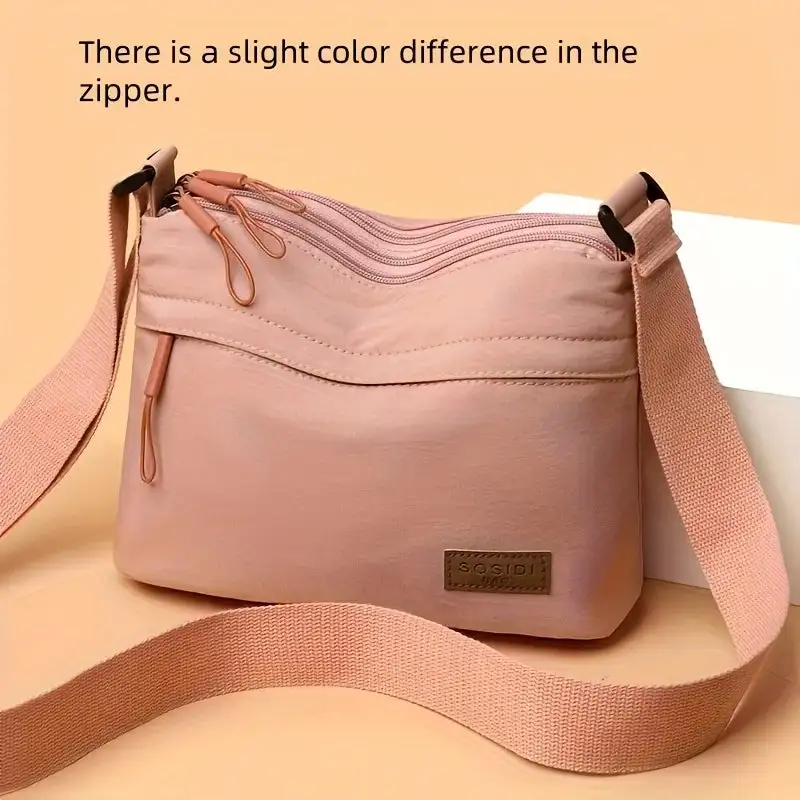 Minimalist Essential: Mini Zip Small Crossbody Bag