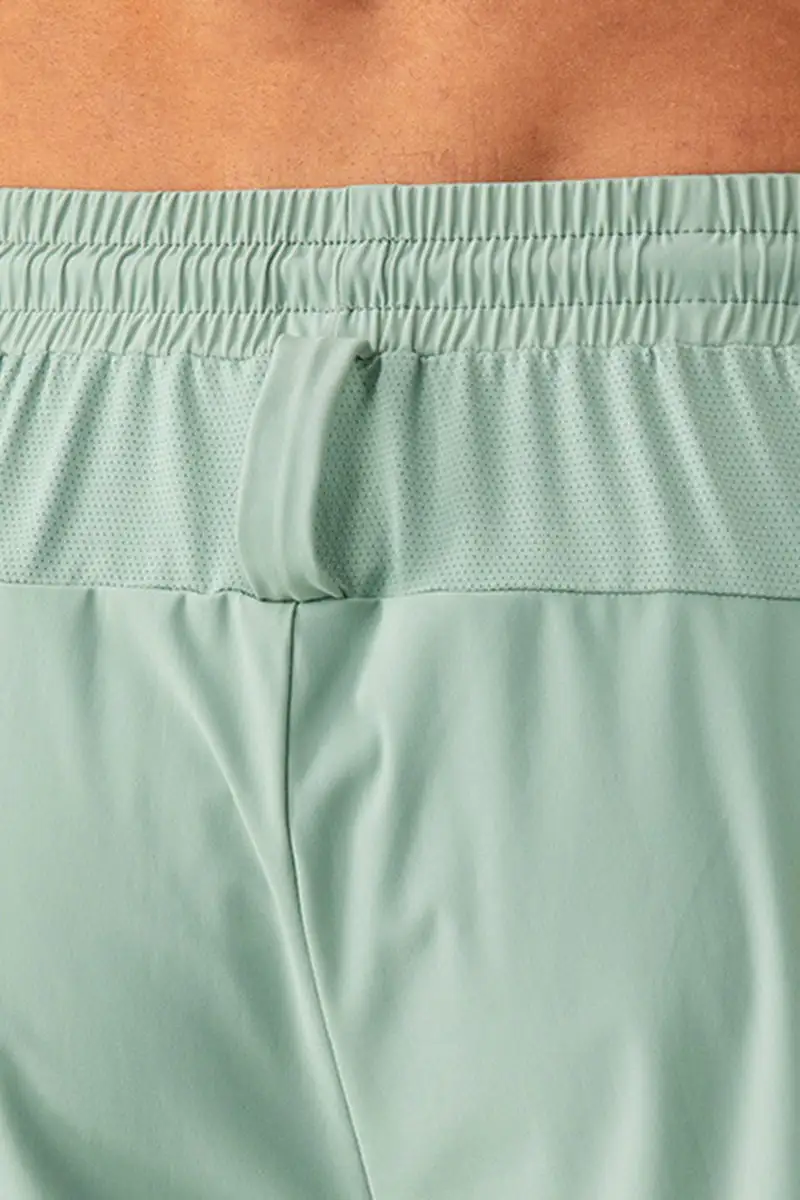 Quick Dry Drawstring Side Pocket Athletic Shorts