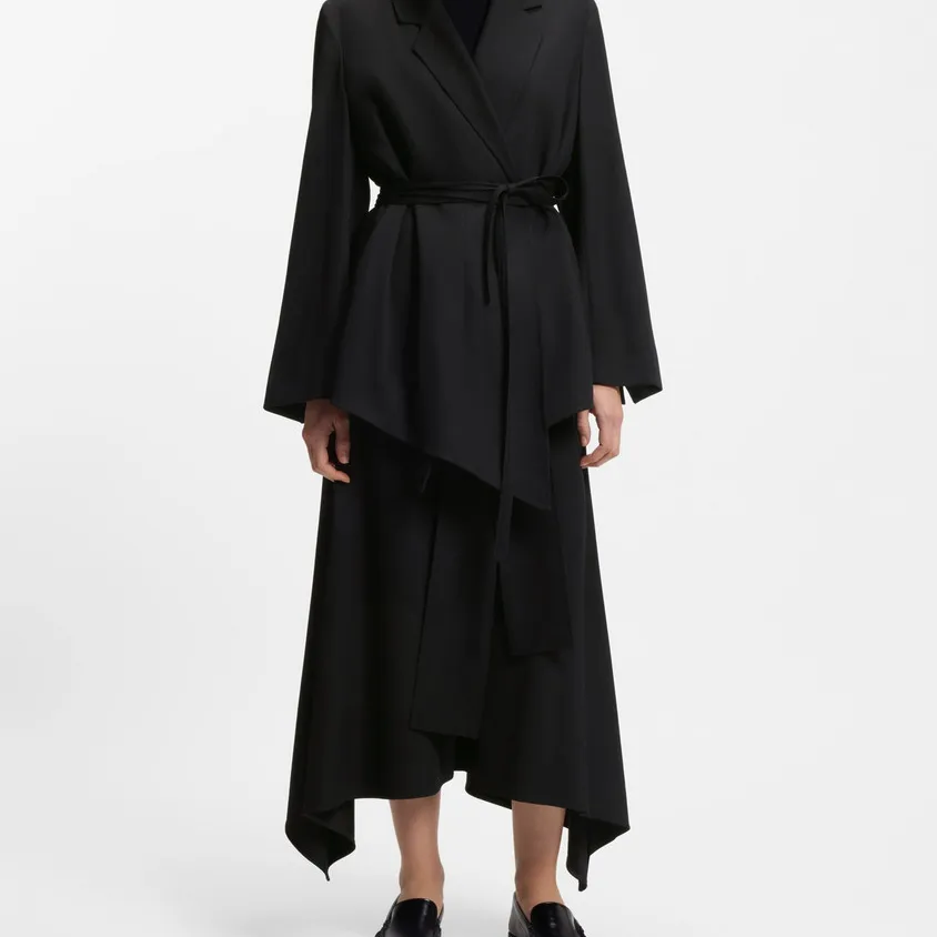 Wide-Leg Relaxed Tailored Women's Trousers