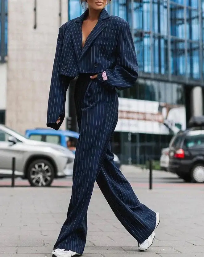 Blazer and Trouser Suit Set